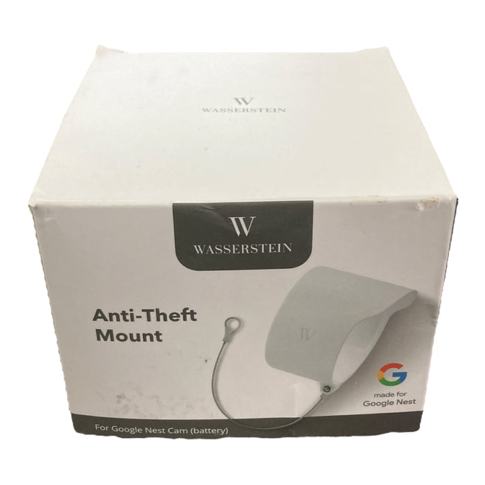 Wasserstein - Anti-Theft Mount for Google Nest Cam (Battery) - White