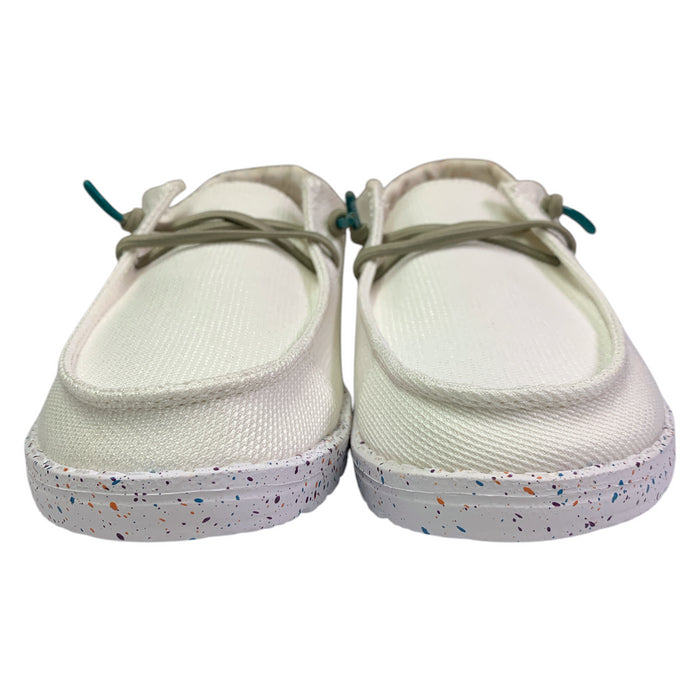 Hey Dude Wendy Youth Girls Lightweight Canvas Slip-On Shoe