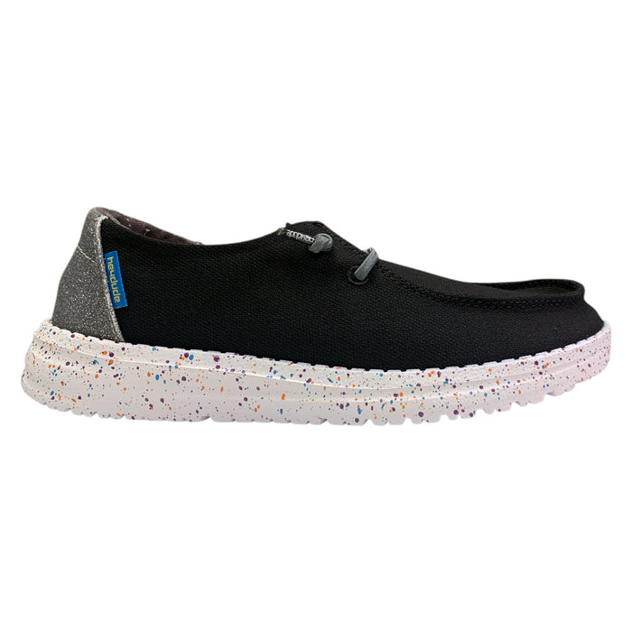 Hey Dude Wendy Youth Girls Lightweight Canvas Slip-On Shoe