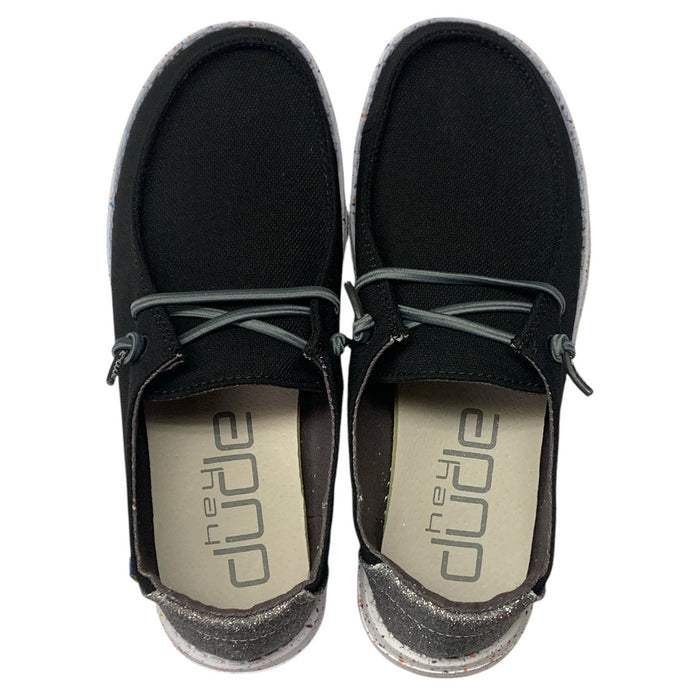 Hey Dude Wendy Youth Girls Lightweight Canvas Slip-On Shoe