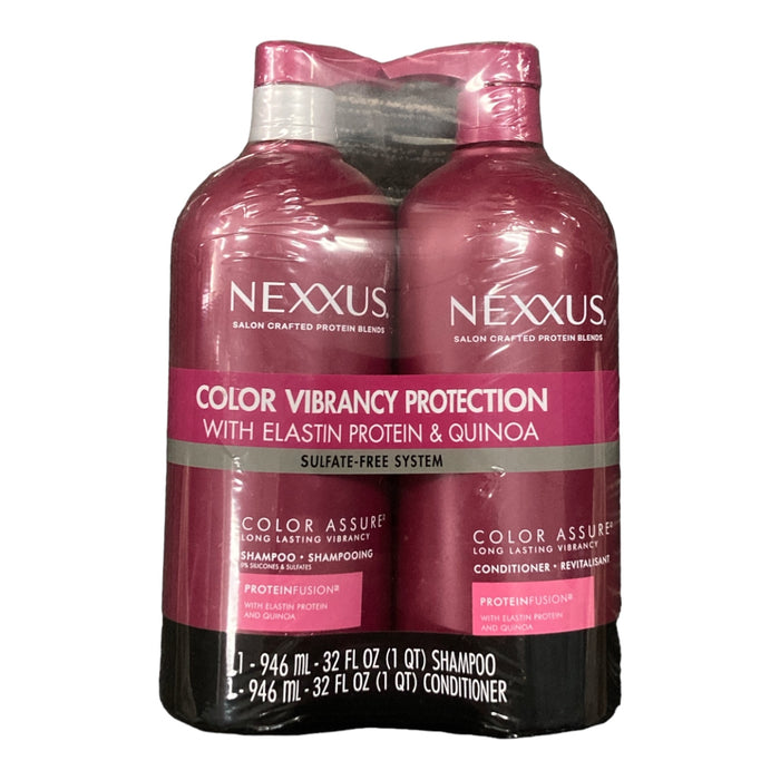 Nexxus Color Assure Shampoo and Conditioner (32 fl. oz., 2 pk.)