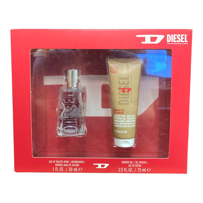 D by Diesel Eau de Toilette 1.0 Fl Oz Spray & 2.5 fl. oz Shower Gel Set
