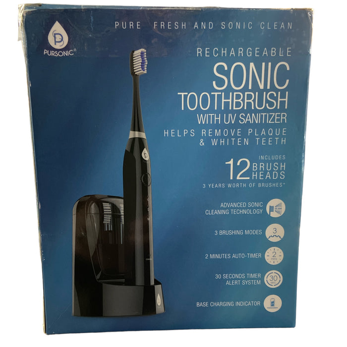 Pursonic Sonic SmartSeries Electronic Power Rechargeable Toothbrush