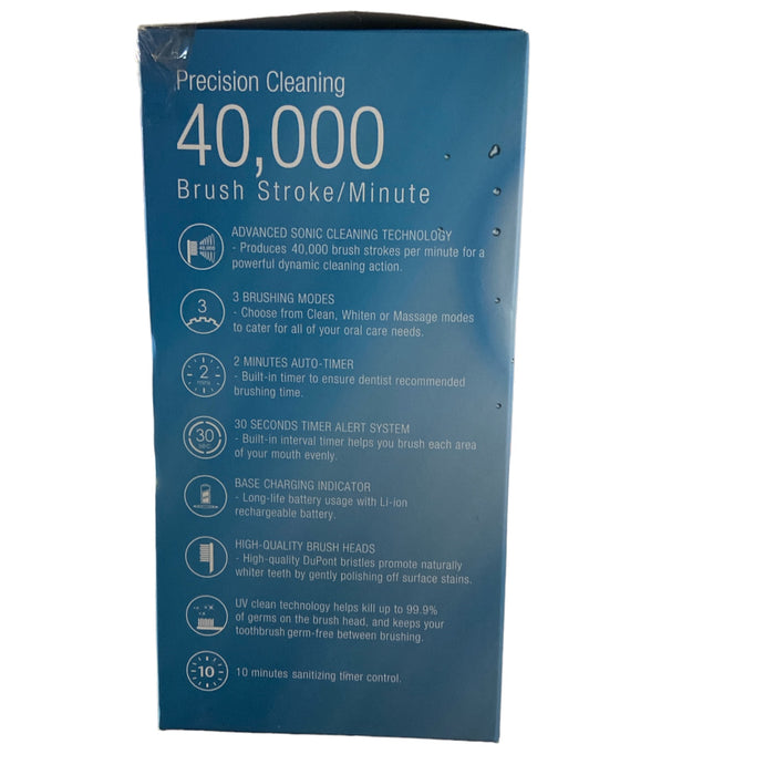 Pursonic Sonic SmartSeries Electronic Power Rechargeable Toothbrush