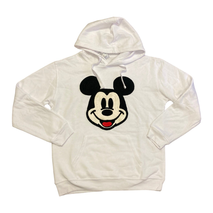 Disney Mickey Mouse Women's Licensed Character Long Sleeve Fleece Lined Hoodie