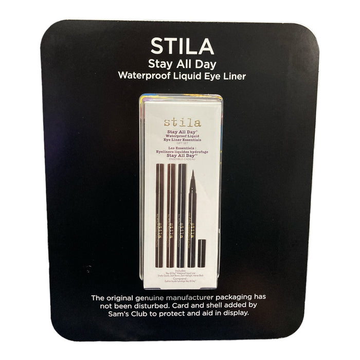 Stila Stay All Day Waterproof Liquid Eye Liner #1 Essentials Set