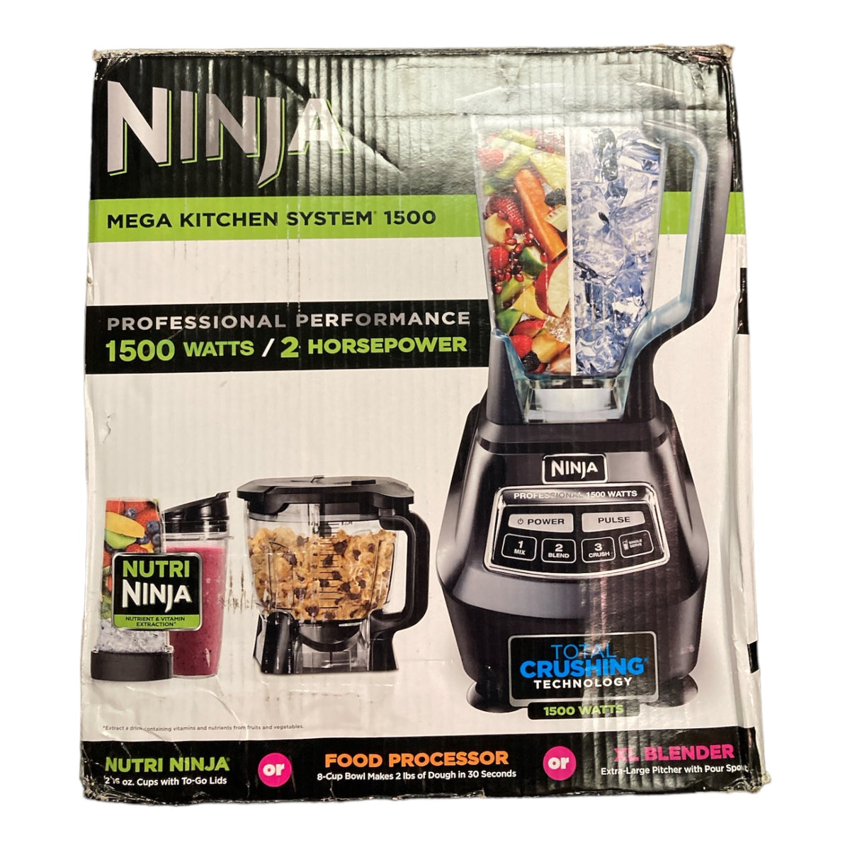 Ninja - Mega Kitchen System 72-Oz. Blender - Black — Ewirelessgear