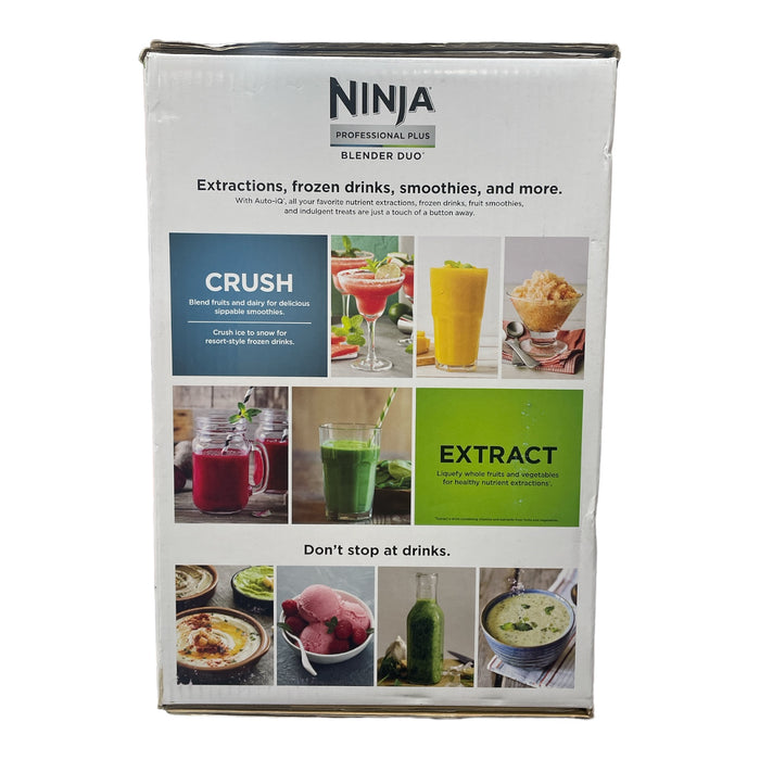 Open Box Ninja Professional Plus Blender DUO with Auto-iQ *Open Box*