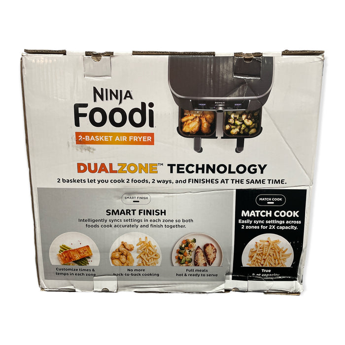 Ninja Foodi 6-in-1, 8-qt. 2-Basket Air Fryer with DualZone Technology, AD150