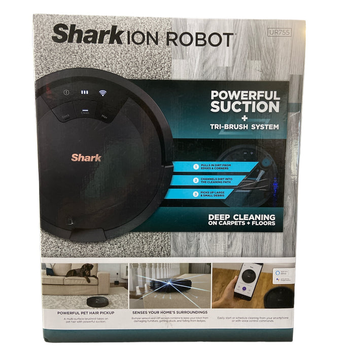 Shark ION Robot Vacuum, Wi-Fi, Multi-Surface Cleaning, Carpets, Hard Floors