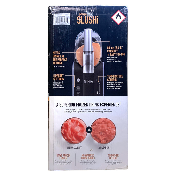 Ninja SLUSHi Professional Frozen Drink Maker, 88 oz, Blue/Grey *No Carry Bag*
