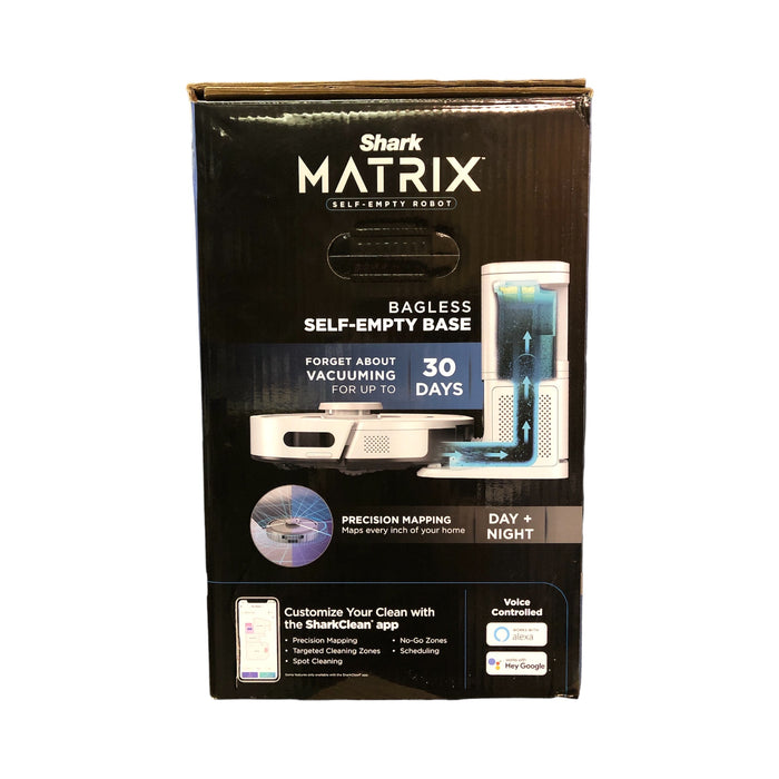 Shark Matrix Self-Emptying Robot Vacuum With 60 Day Dock, Precision Home Mapping