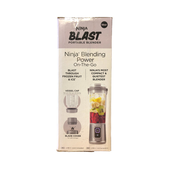 Ninja Blast Portable Blender, 2 18oz. vessels and lids, BPA Free and Leakproof