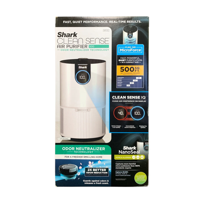 Shark Clean Sense Air Purifier 500 with Odor Neutralizer Technologies