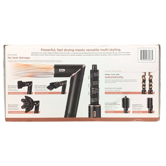 *Open* Shark FlexStyle Air Styling & Drying System with 8 Different Accessories