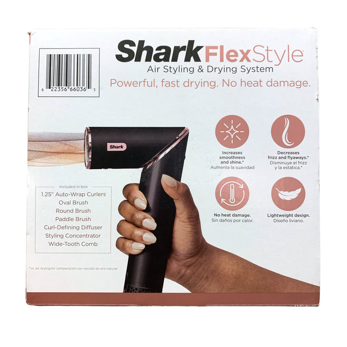 *Open* Shark FlexStyle Air Styling & Drying System with 8 Different Accessories