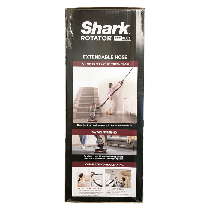 Shark Rotator Pet Plus Anti-Allergen Upright Vacuum with HairPro PowerFins, ZU75