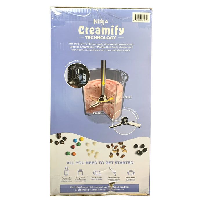 Ninja Creami 7-in1 Ice Cream Maker, Makes Ice Cream, Sorbet, Gelato & More