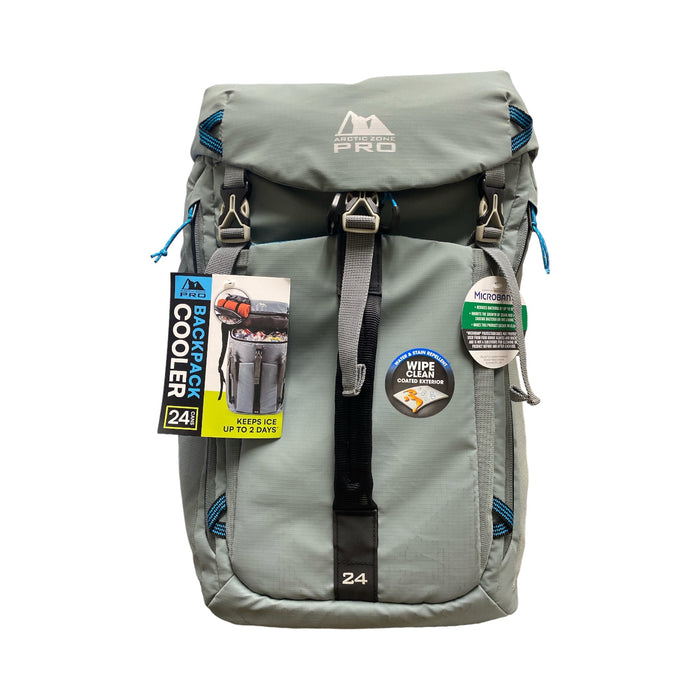 Arctic Zone Pro 24 Can Leak Proof Insulated Easy Clean Backpack Cooler