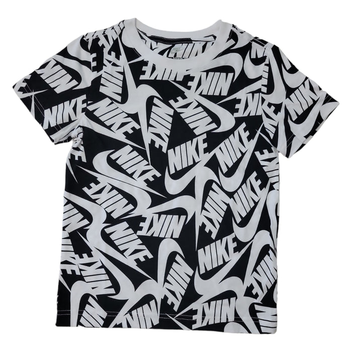 Nike Boy's Classic Soft Lightweight Short Sleeve Graphic Logo Tee