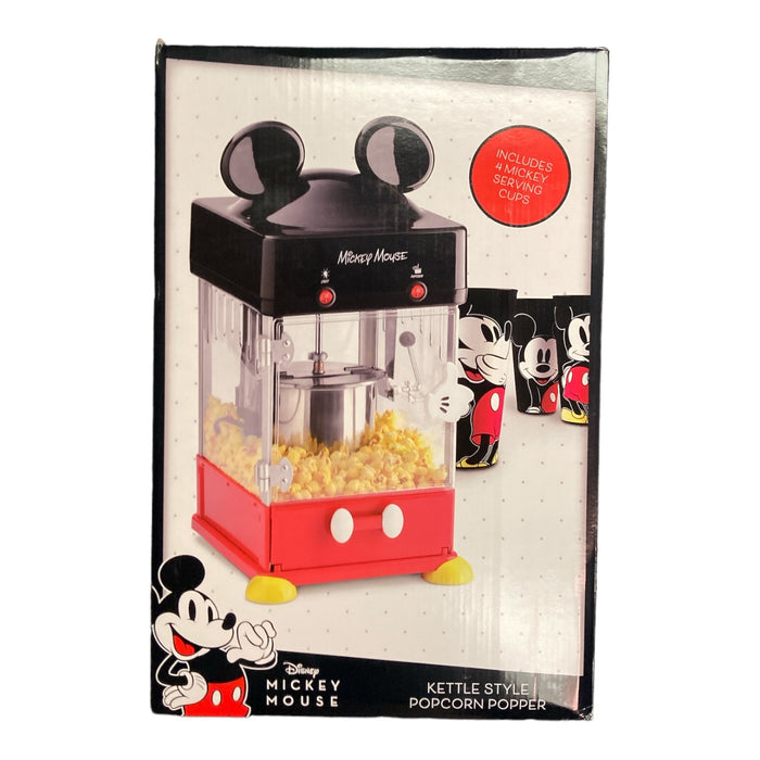 Disney Mickey Mouse Kettle Popcorn Maker Popper Machine