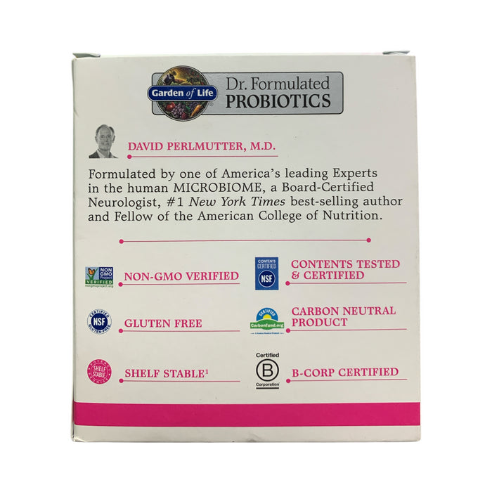 Garden of Life Dr. Formulated Women's Daily Care Probiotic Supplement, 60ct.