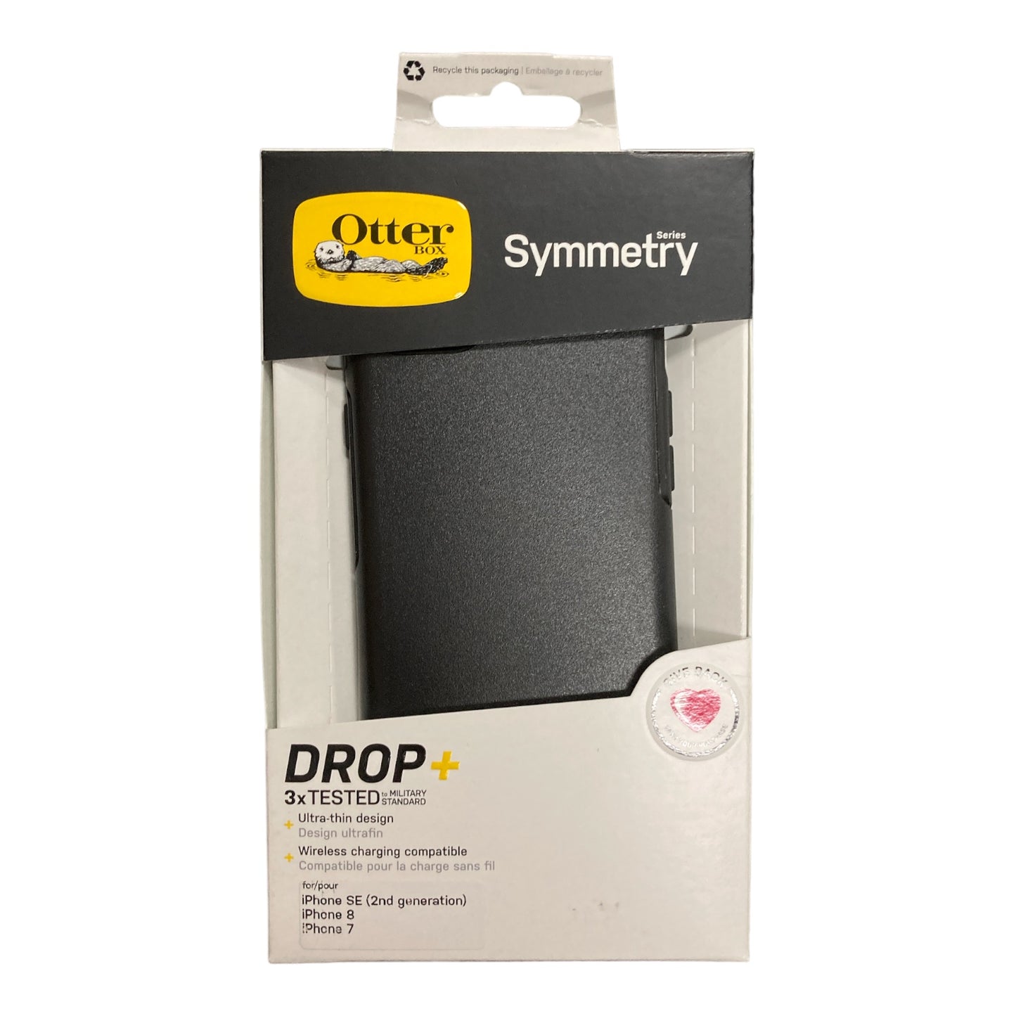 OtterBox Symmetry Series Case for iPhone 7/8 - Black