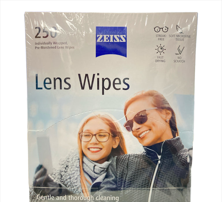 ZEISS Pre-Moistened Eyeglass Lens Cleaning Wipes (250 ct.)