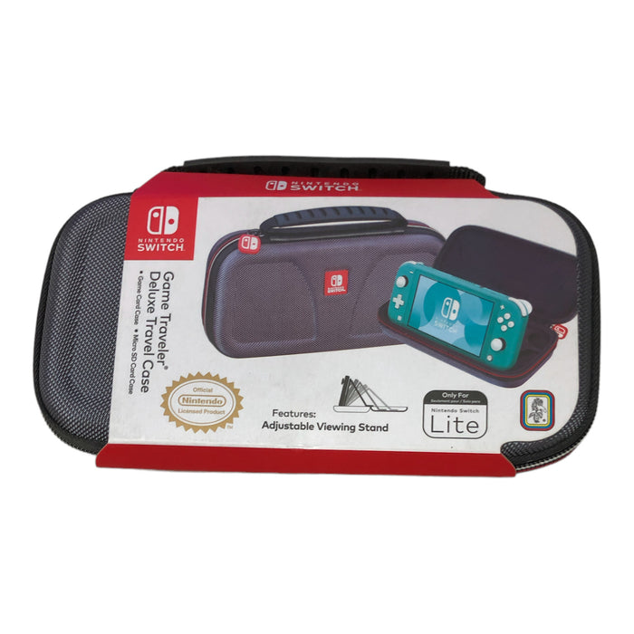 NLS140-Nintendo Switch Lite Game Traveler Deluxe Travel Case, Gray