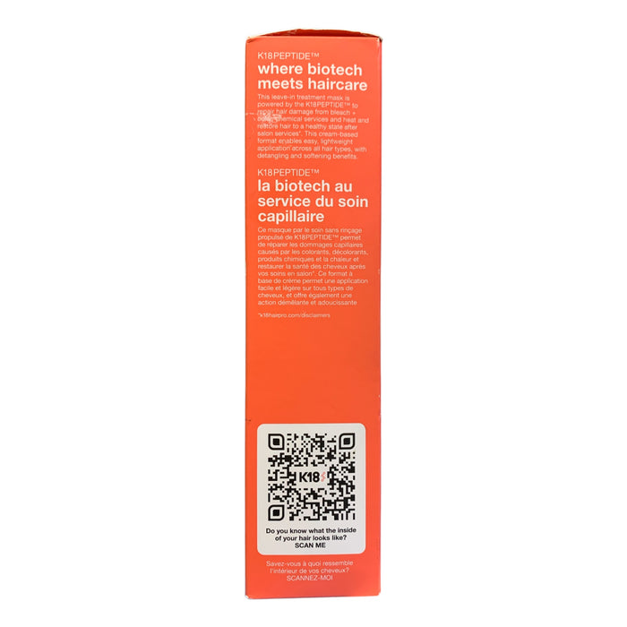 K18 Biomimetic Hairscience Professional Molecular Repair Hair Mask, 150ml./5oz.