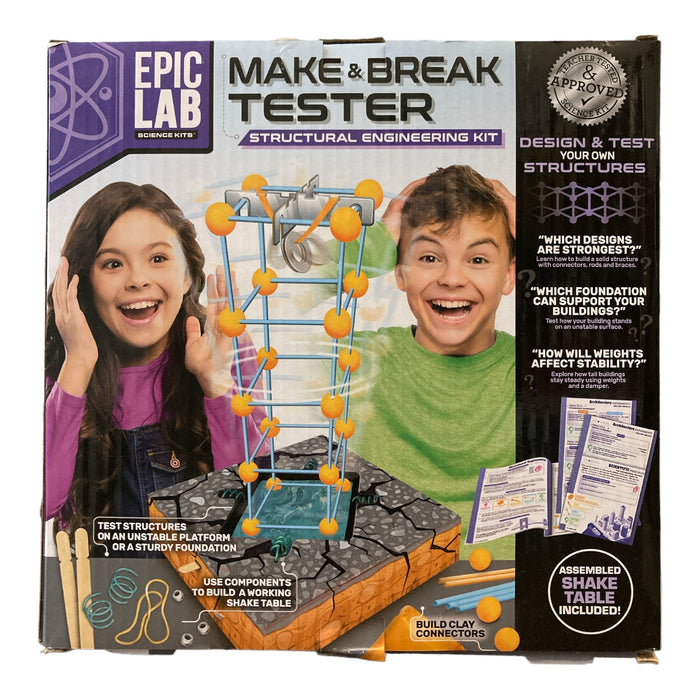 Epic Lab Make and Break Tester Structural Engineering Kit