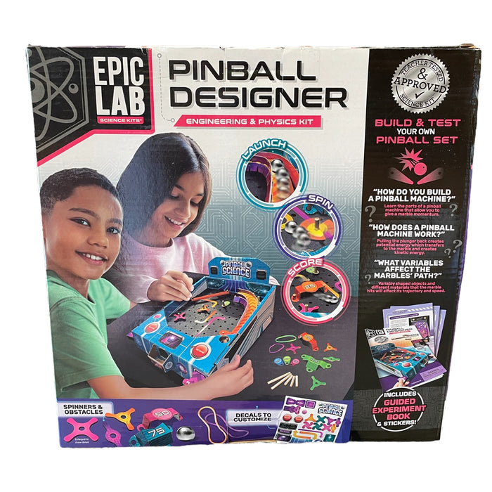 ArtSkills Epic Lab Pinball Designer STEM Engineering and Physics Kit