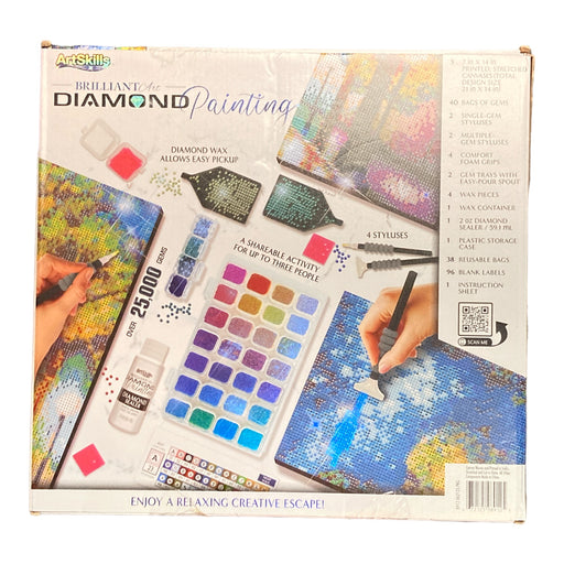 Artskills Brilliant Art Diamond Painting Night Walk, Dimand Art Paintings