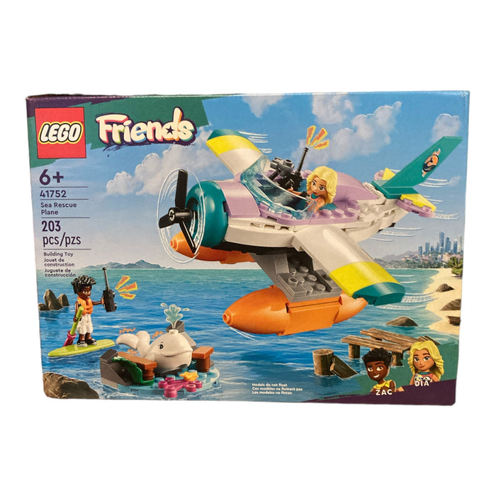 Lego Friends Sea Rescue Plane Creative Building Toy 41752