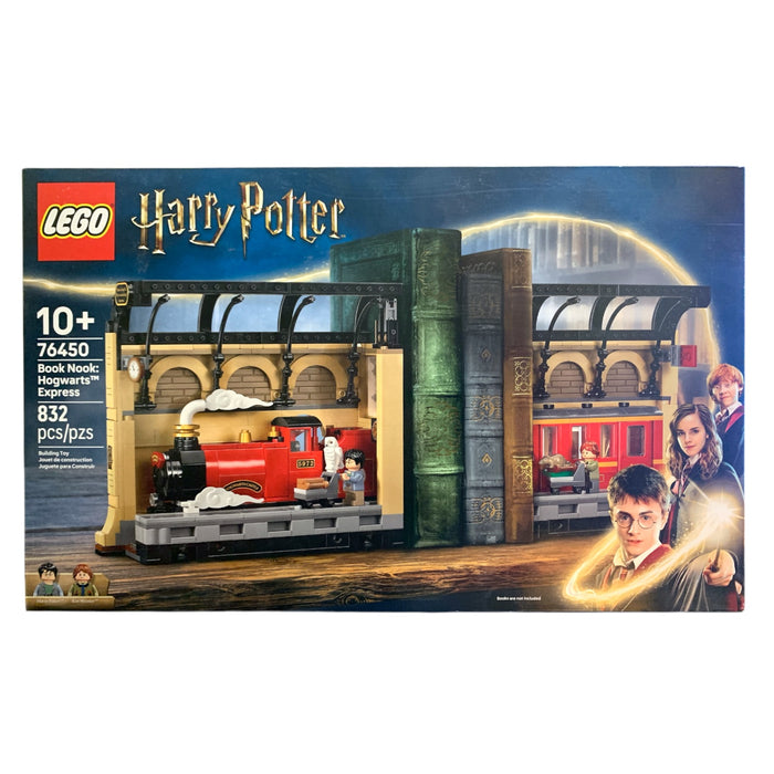 LEGO Harry Potter Book Nook Hogwarts Express Building Toy, 76450, 832pc.