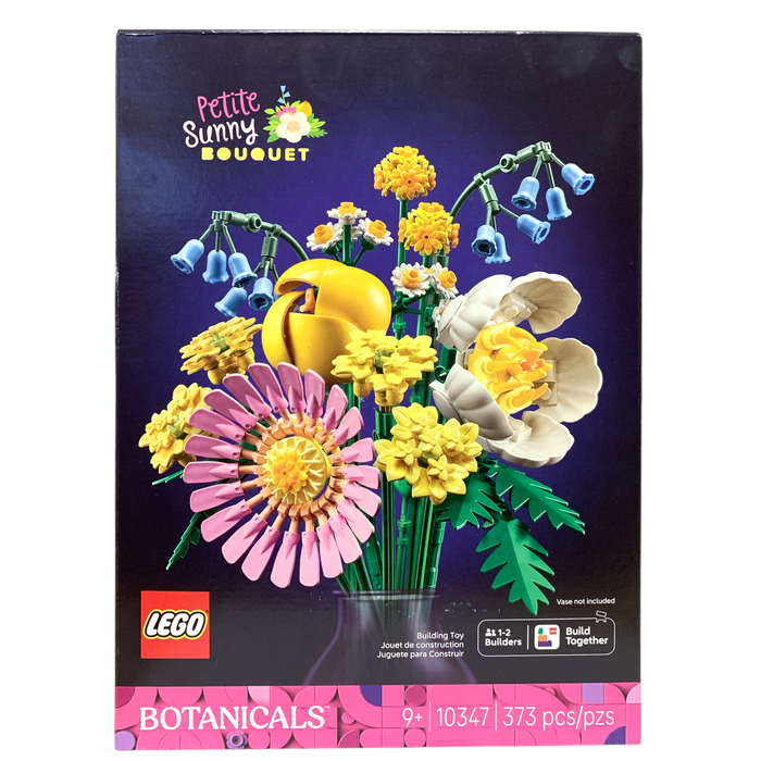 Lego Botanicals "Petite Sunny Bouquet" Building Toy Set, 373pc., 10347