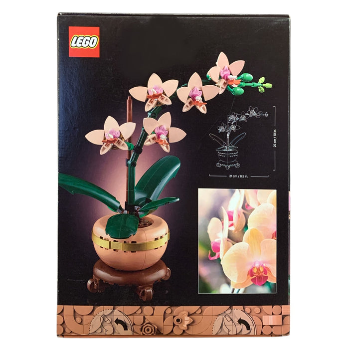 LEGO Botanicals "Mini Orchid" Building Toy Set for Adults, 10343, 274pc.
