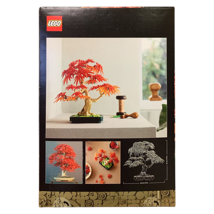 LEGO Botanicals "Japanese Red Maple Bonsai Tree" Building Set, 10348, 474pc.