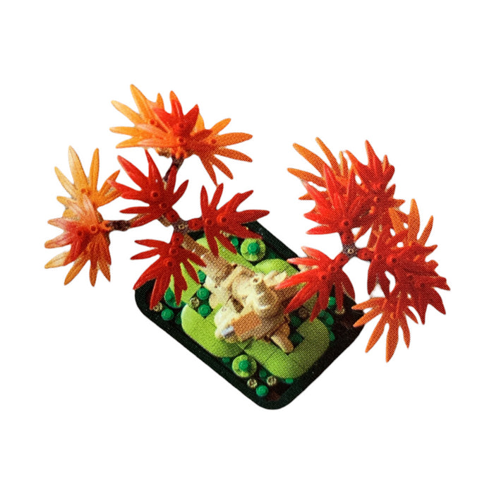 LEGO Botanicals "Japanese Red Maple Bonsai Tree" Building Set, 10348, 474pc.