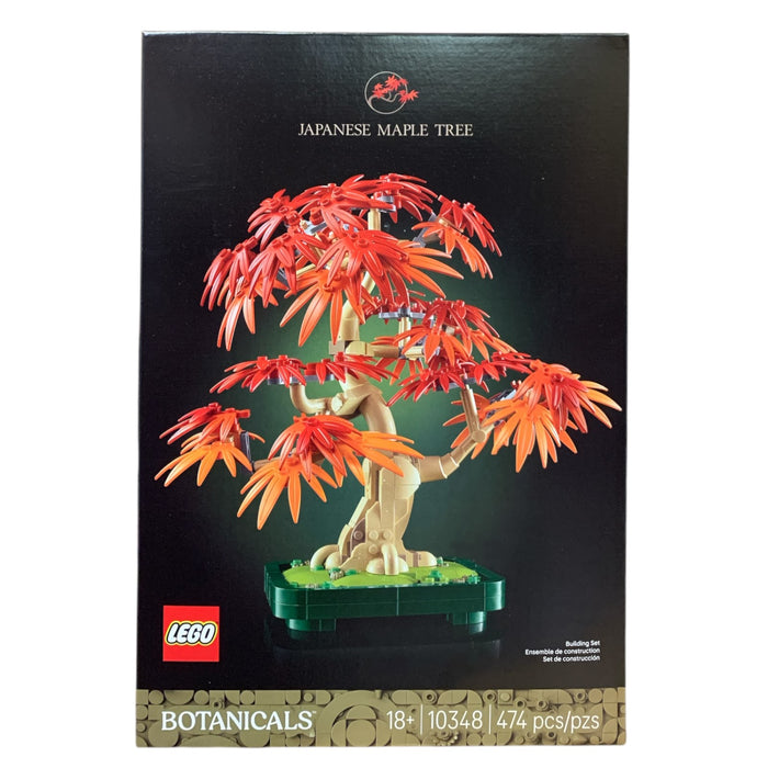 LEGO Botanicals "Japanese Red Maple Bonsai Tree" Building Set, 10348, 474pc.