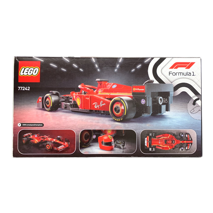 LEGO Speed Champions Ferrari SF-24 Race Car & Driver Building Toy, 77242, 275pc