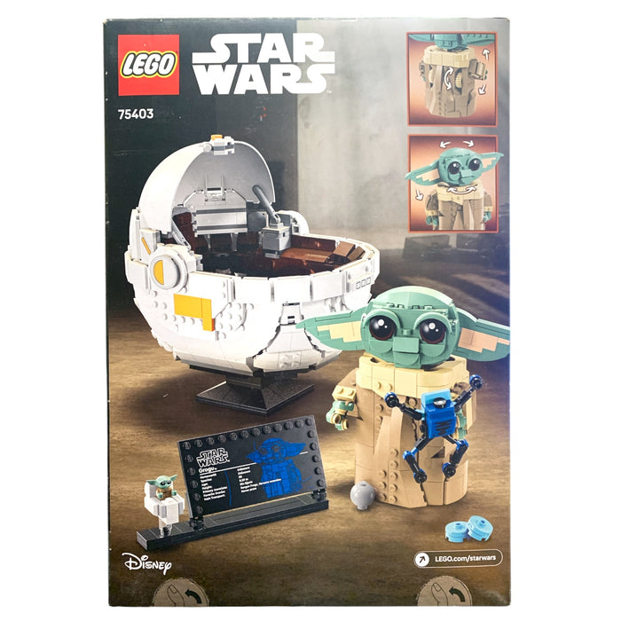 LEGO Star Wars Grogu with Hover Pram Building Toy, 75403, 1048 pcs., Ages 10+