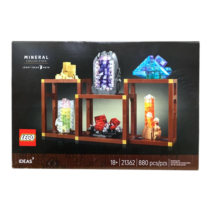 LEGO Ideas #70 "Mineral Collection" Building Set, 18+, 880pc., 21362