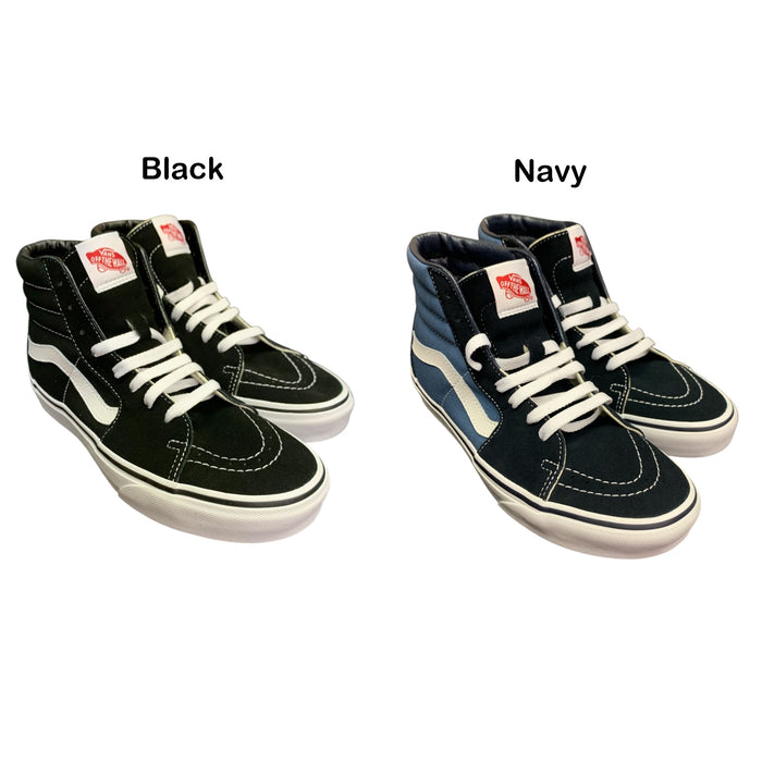 Vans Original Sk8-Hi Unisex High-Top Sneaker, Suede and Canvas Lace-Up