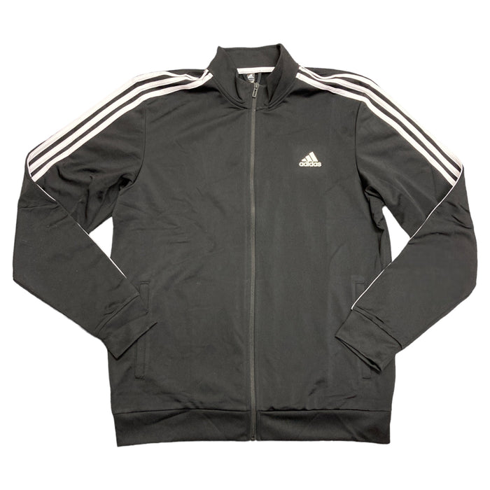 Adidas Men's 3 Stripe Tricot Multi Sport Regular Long Sleeve Full Zip Jacket