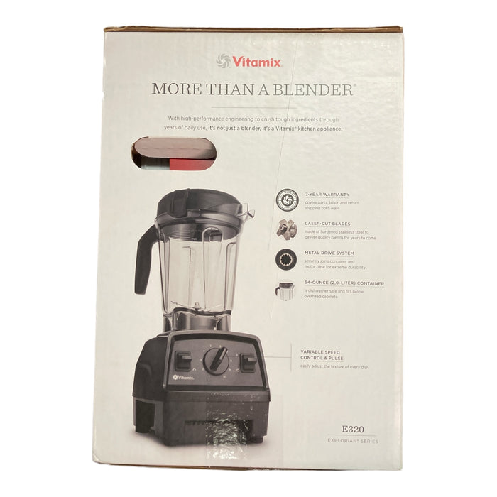 Vitamix E320 Explorian Blender (Black)