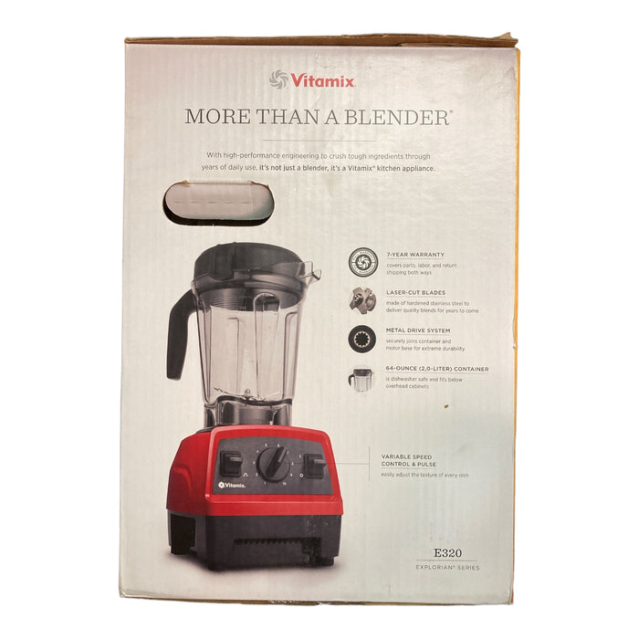 Vitamix E320 Explorian Blender (Red)