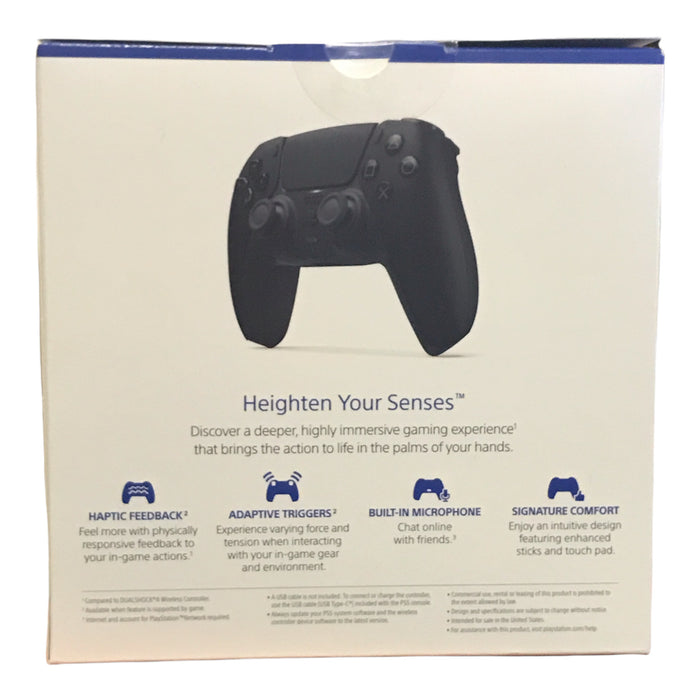 PlayStation DualSense Wireless Controller – Midnight Black