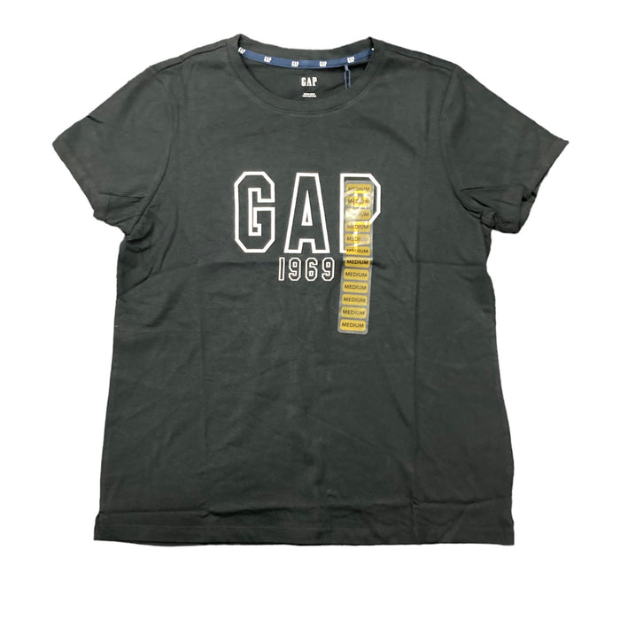 GAP Ladies Relaxed Fit Graphic Logo Crew Neck Short Sleeve Tee