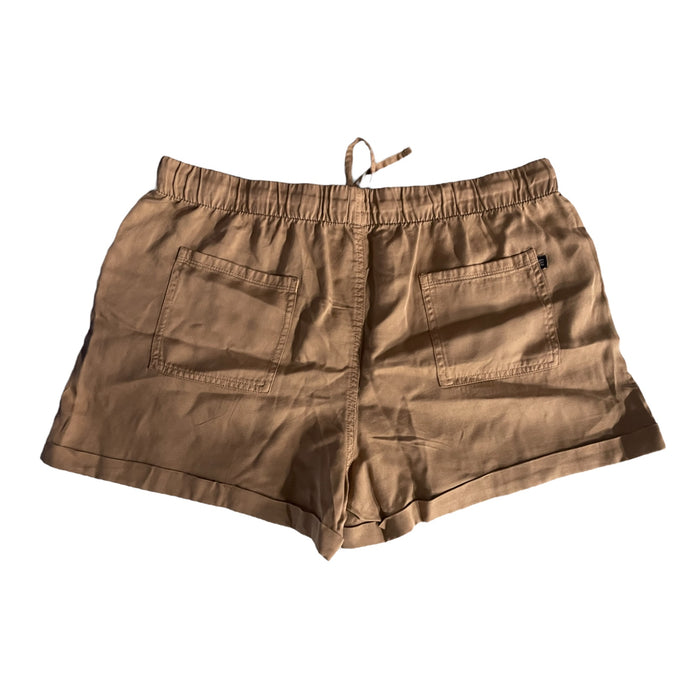 GAP Women's Lyocell Drawstring Pull-On Tencel Cuffed Hem Short